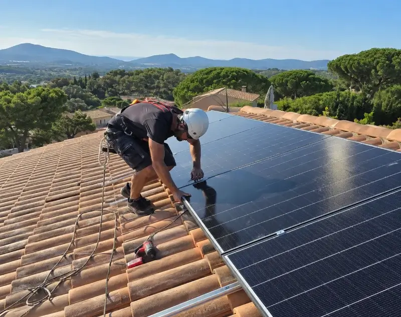 Installateur panneaux solaires Noyarey — pose photovoltaïque sur toiture